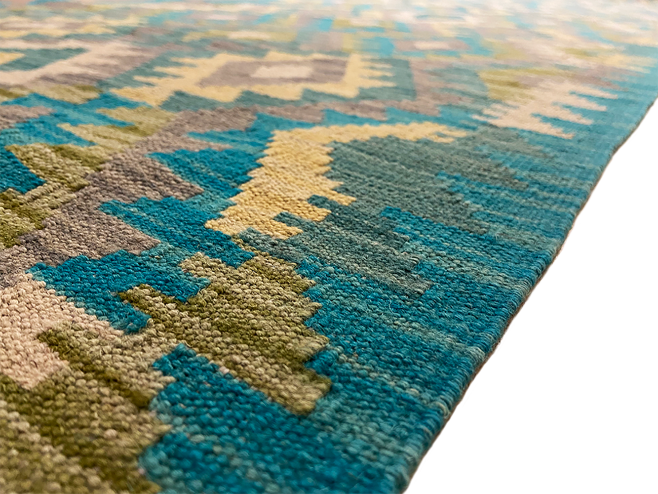 Handmade Colorful Kilim 2'' 9" X 16'' 3"